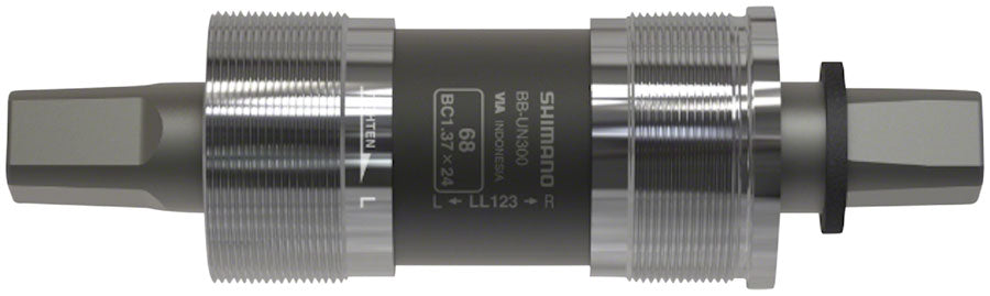 Shimano BB-UN300 Bottom Bracket - English 73 x 113mm Spindle Square Taper JIS Bottom Brackets Shimano