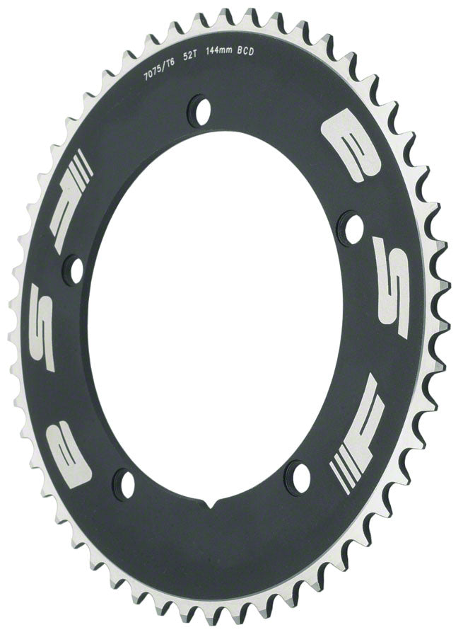 Full Speed Ahead Pro Track 46t x144mm Black Chainring 1/2"x1/8" Chainrings FSA