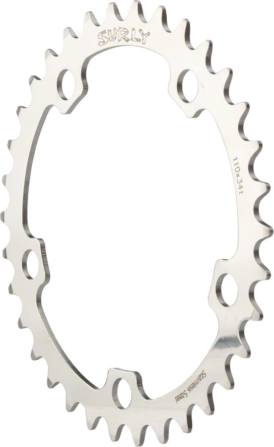 Surly Stainless Steel Ring 36t x 110mm Chainrings Surly