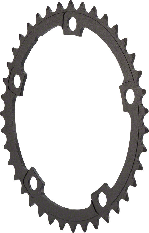 Full Speed Ahead Pro Road Chainring - 39t 130 BCD Aluminum N11 Black Chainrings FSA