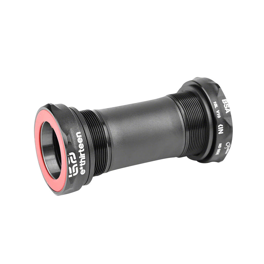 e*thirteen BSA Threaded Bottom Bracket - 68mm Road/Gravel For 30mm Spindle BLK Bottom Brackets E*thirteen