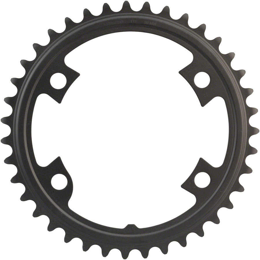 Shimano 105 FC-R7000 39t 4x110 bcd Asymmetric Chainring Black Chainrings Shimano