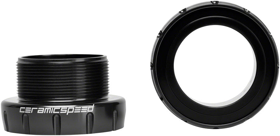 CeramicSpeed BSA Road Bottom Bracket - DUB Road Spindle Black Bottom Brackets CeramicSpeed