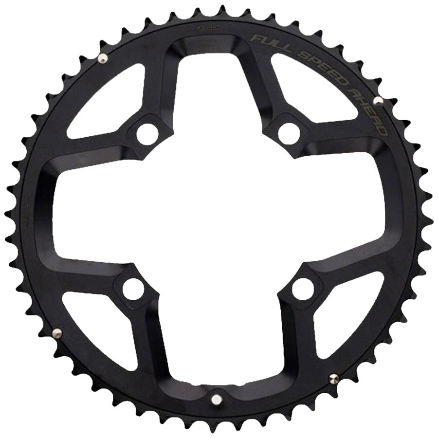 Full Speed Ahead Gossamer Pro ABS Road Chainring - 32t Inner Ring 110mm BCD 4-Bolt Aluminum N10/N11 BLK Chainrings FSA