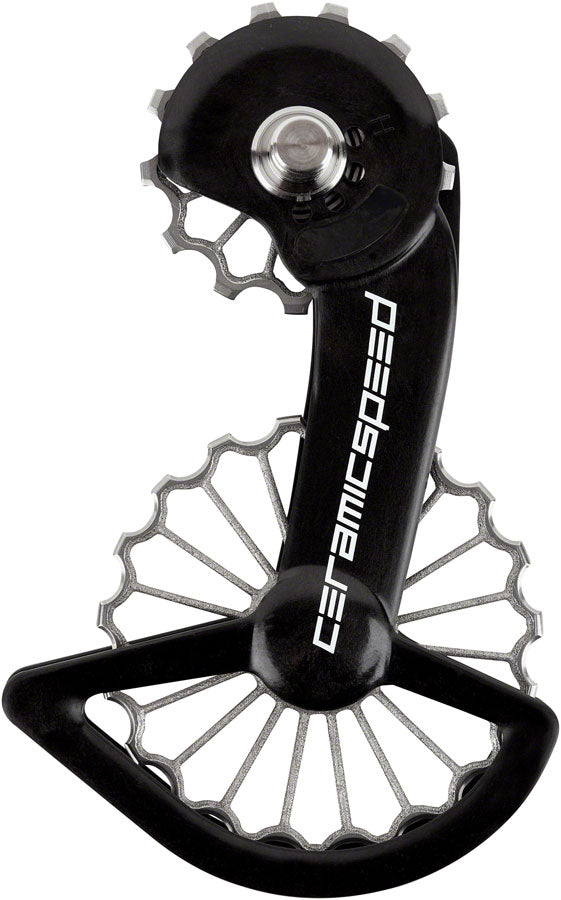 CeramicSpeed OSPW Pulley Wheel System Shimano 9100/8000 Series - Coated Races 3D Printed Titanium Pulley Carbon Cage Ti Cage Assembly CeramicSpeed