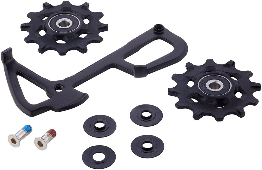 SRAM GX 1X11/Force1/Rival1 Type 2.1 Rear Derailleur Pulley Kit Long Cage Assembly Cage Assembly SRAM