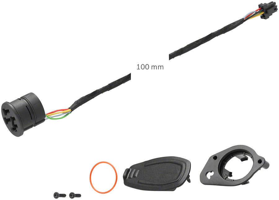 Bosch PowerTube Charging Socket - 100mm Cable eBike System 2 Ebike Battery Cables Bosch