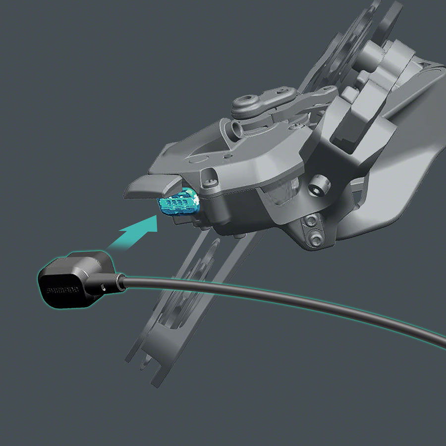 Shimano EW-EC300 Charging Cable - For Dura-Ace/Ultegra 12-Speed Di2 Systems Batteries Shimano