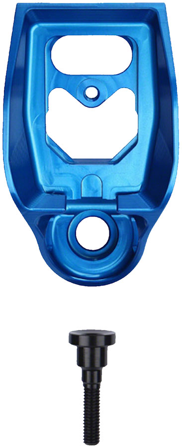 Hope Bosch Kiox Uni Stem Head Unit Mount - Blue Ebike Head Unit Parts Hope