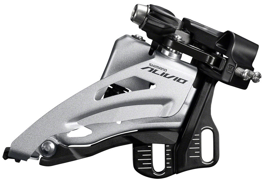 Shimano Alivio FD-M3120-E Front Derailleur - 2x9-Speed Side Swing Front Pull E-Type Mount 36t Max Front Derailleurs and Parts Shimano
