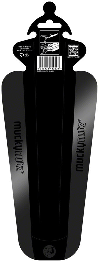 Mucky Nutz Butt Fender - Black Clip-On Fender Mucky Nutz