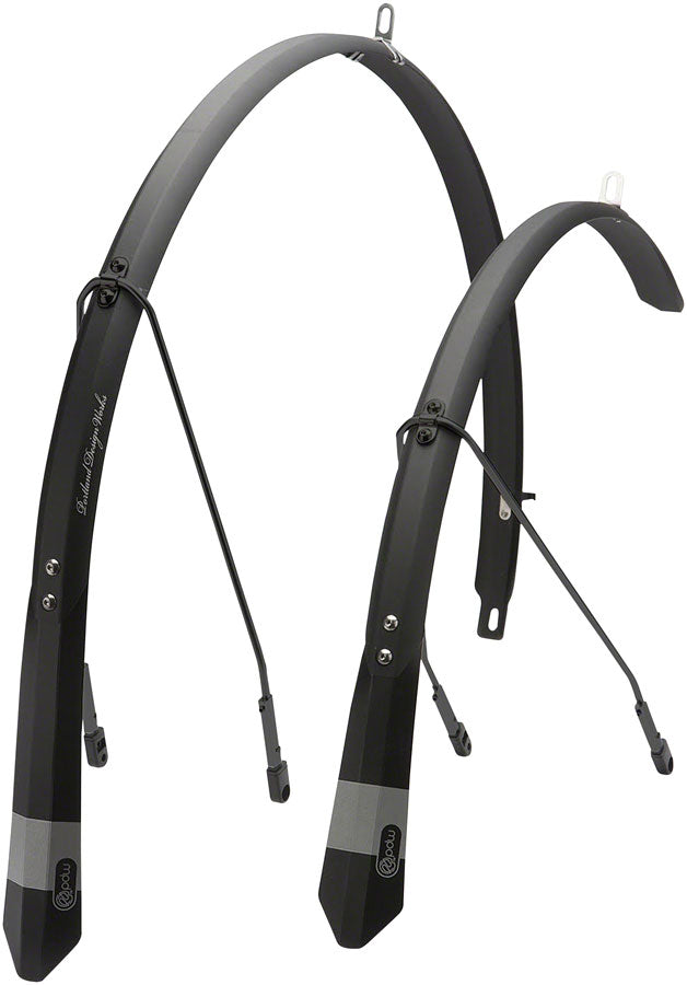 Portland Design Works Full Metal Fenders - 700 x 37mm Black Full Coverage Fender Portland Design Works