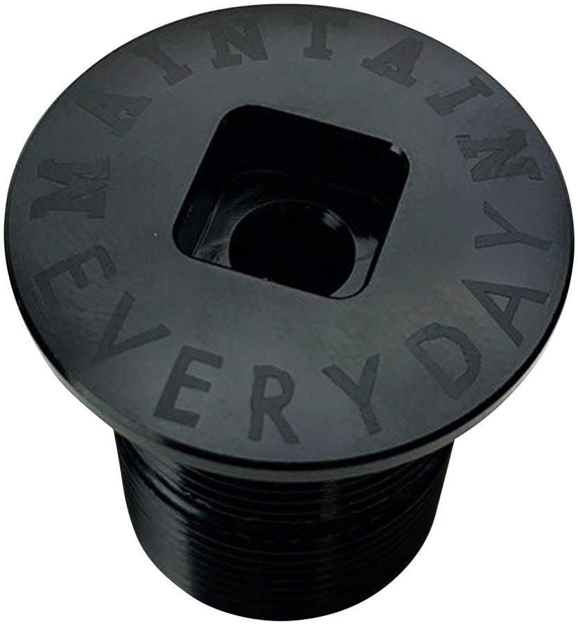 Cult Sect Main Everyday Fork Cap - Black Headset Top Cap Cult