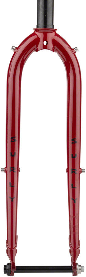 Surly Midnight Special 650b Fork 1-1/8" 40mm Offset Sour Strawberry Sparkle Road Fork Surly