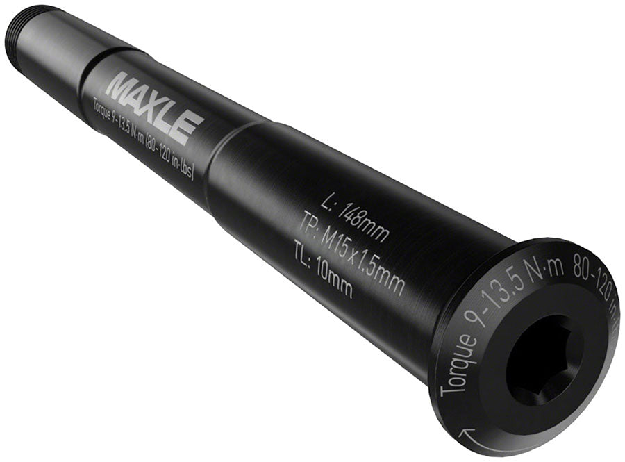 RockShox Maxle Stealth Front - 12x100 134mm Length Thread Length 9mm Pitch M12x1.50 - Rudy Axles & Axle Parts RockShox