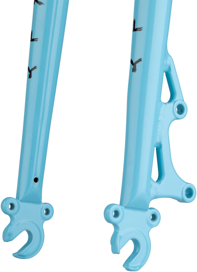 Surly Preamble 700c Fork 9x100mm QR 1-1/8" Straight Steerer Steel Skyrim Blue Cyclocross/Hybrid Fork Surly