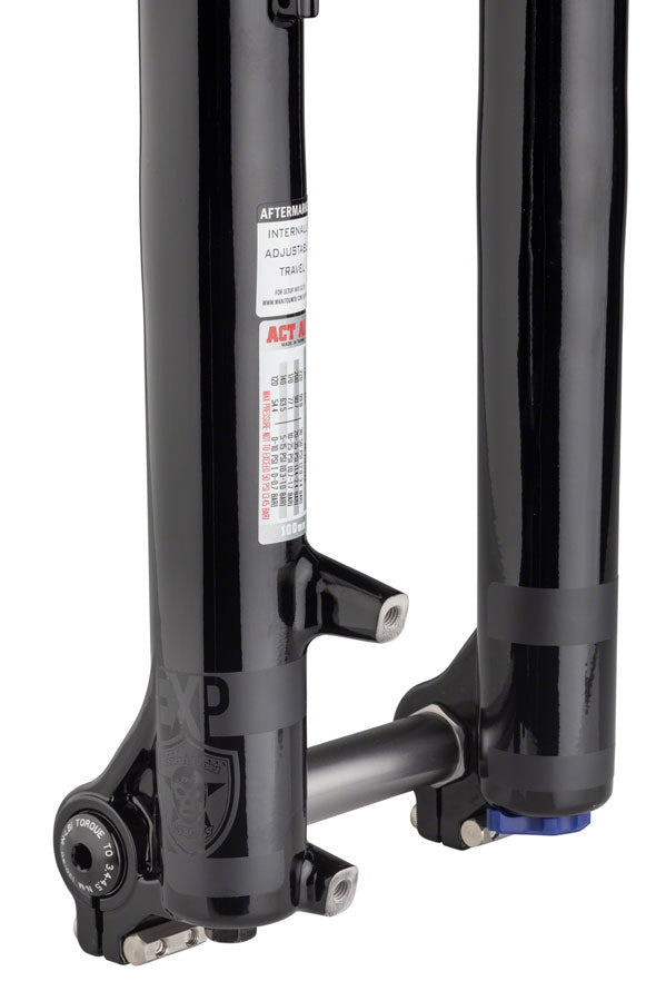 Manitou Circus Expert Suspension Fork - 26" 130 mm 20 x 110 mm 41 mm Offset Gloss BLK Straight Steerer Suspension Fork Manitou
