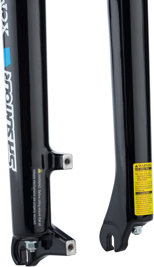 SR Suntour XCM Suspension Fork - 26" 1" Threadless Steerer 100mm Rim Disc BLK Suspension Fork SR Suntour