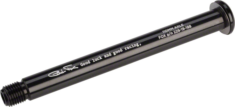 FOX Kabolt Axle Assembly Black for 15x110mm "Boost" Forks Axles & Axle Parts Fox Shox