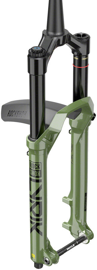 RockShox Lyrik Ultimate Charger 3 RC2 Suspension Fork - 27.5" 160 mm 15 x 110 mm 37 mm Offset Green D1 Suspension Fork RockShox
