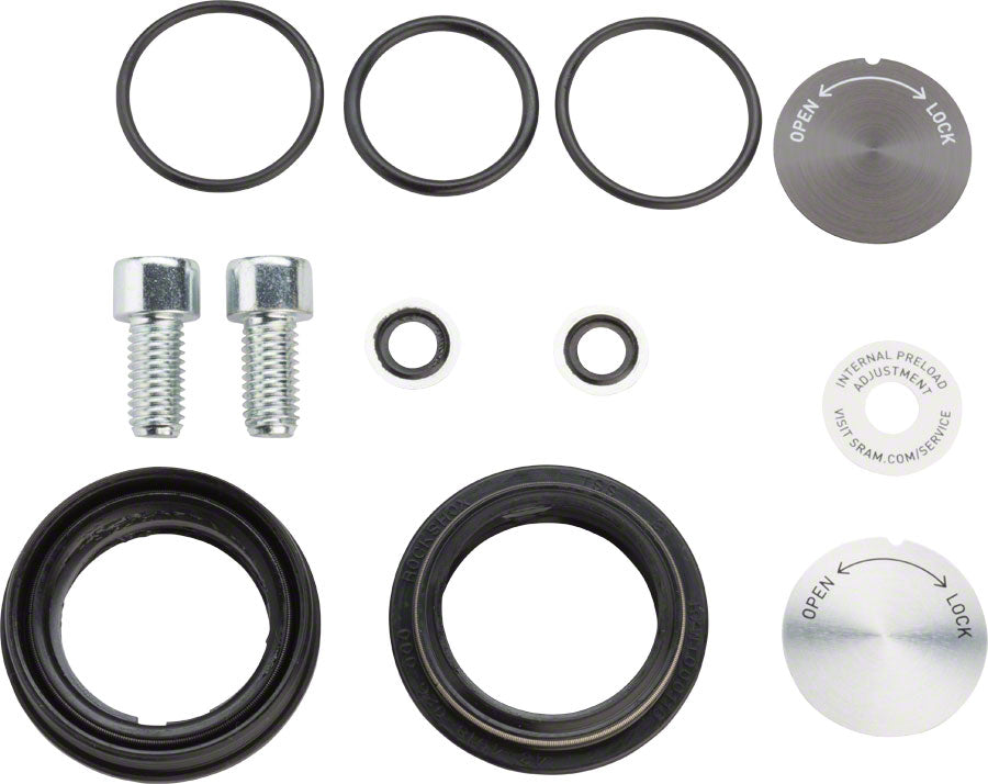 RockShox Fork Service Kit Basic: Paragon Silver Coil A1 Service Kit RockShox