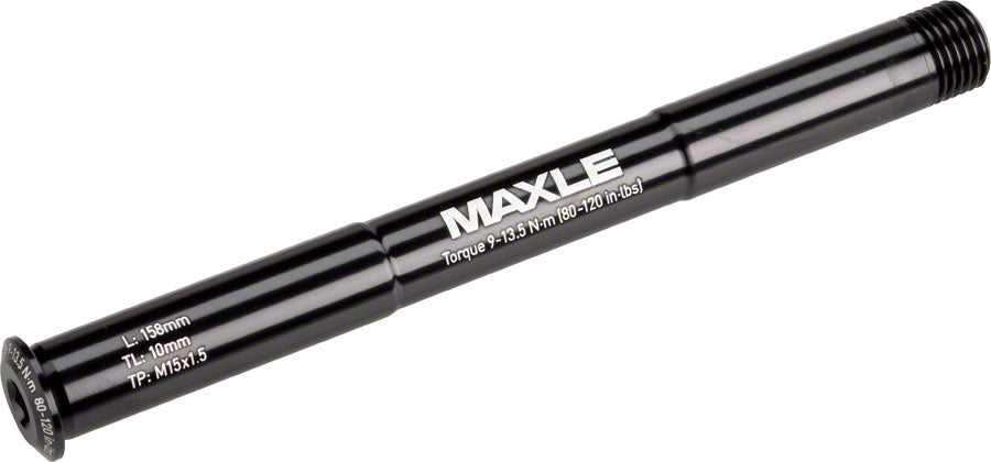 RockShox Maxle Stealth Front Thru Axle: 15x110 158mm Length Boost Compatible Axles & Axle Parts RockShox