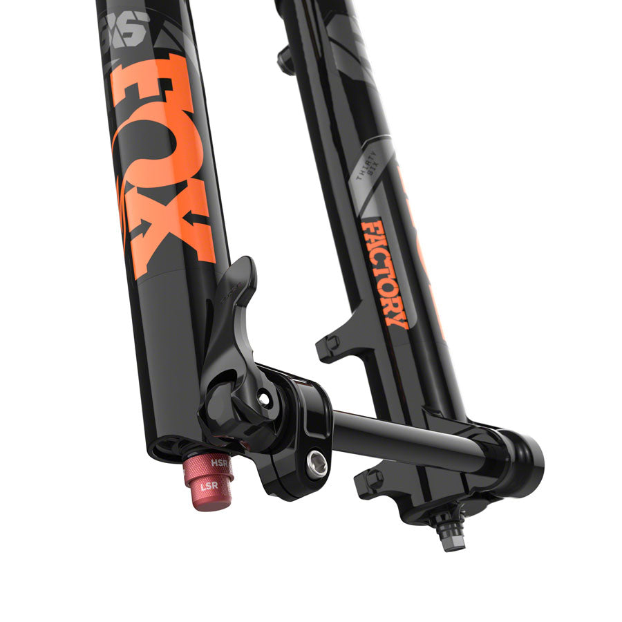 FOX 36 Factory Suspension Fork - 27.5" 160 mm 15QR x 110 mm 44 mm Offset Shiny BLK Grip 2 Suspension Fork Fox Shox