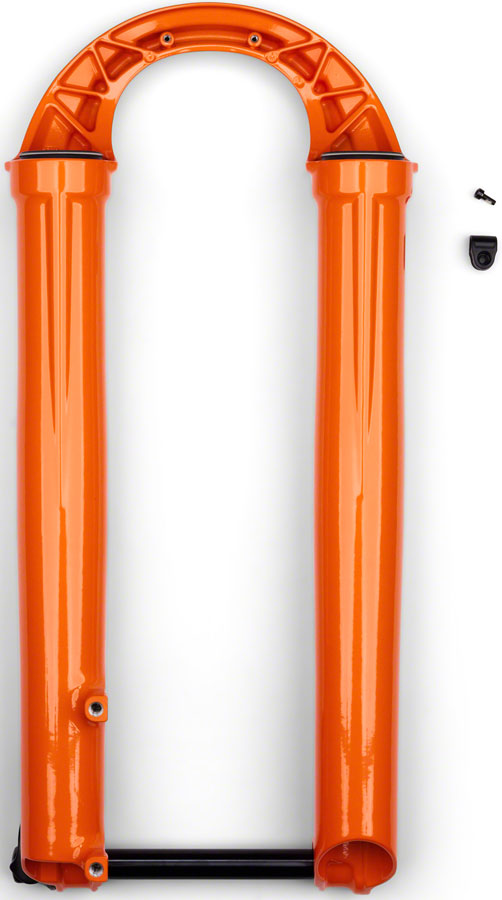 FOX Lower Leg Assembly - 2022 34 29in 140 15x110 QR Fox Shiny Orange F-S P-SE Lower Leg Assembly Fox Shox