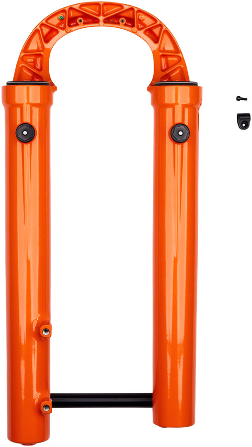 FOX Lower Leg Assembly - 2021 38 27.5in 180 MAX 15x110 QR Fox Shiny Orange F-S Lower Leg Assembly Fox Shox