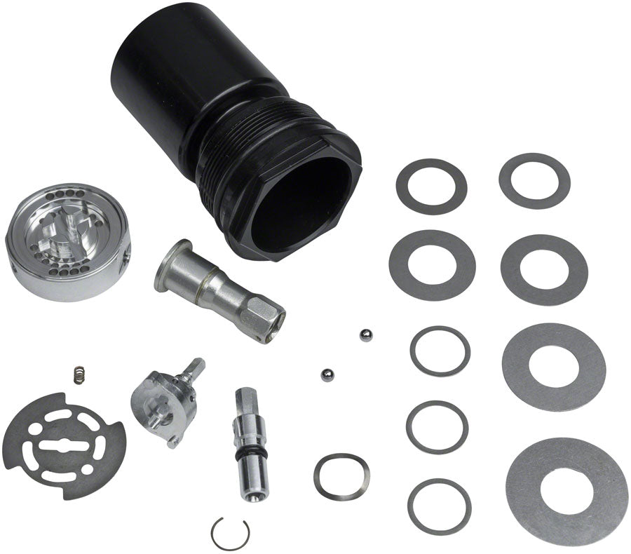 FOX Topcap Assembly - 2021 32 SC FIT4 Remote U-Cup 2 Position Push-Lock Adjuster Knob & External Hardware Fox Shox