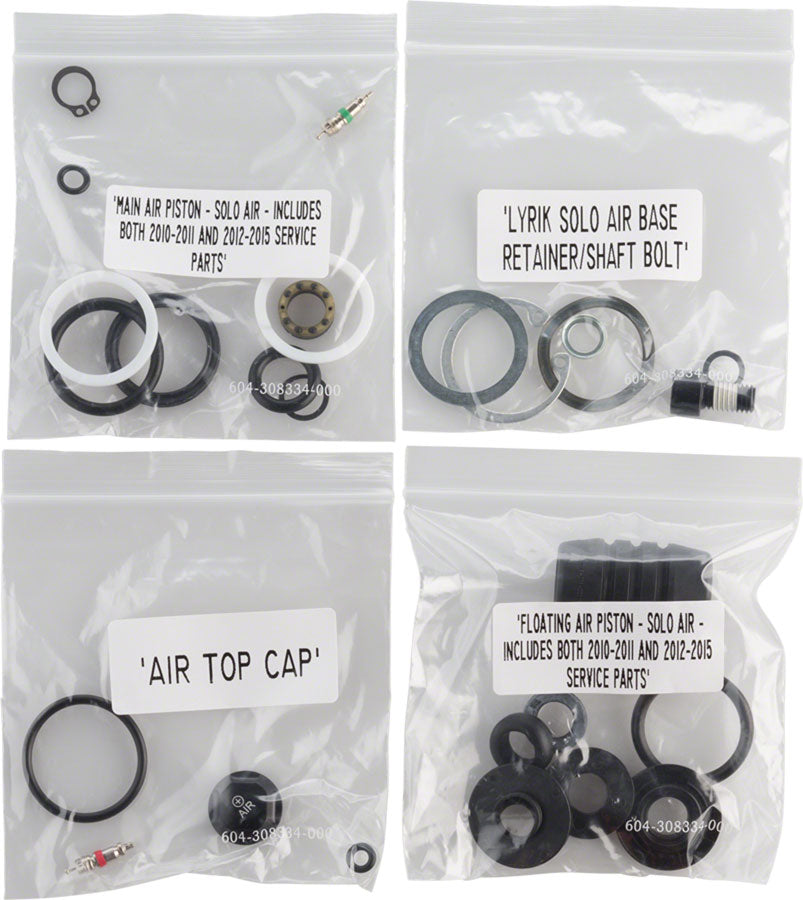 RockShox Fork Service Kit: Lyrik (2010-2015) Solo Air Service Kit RockShox