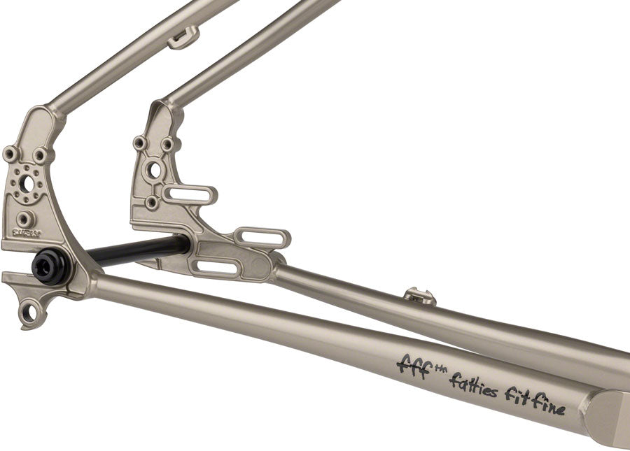 Surly Ogre Frameset - 29" Steel Champagne Supernova X-Large Touring Frame Surly