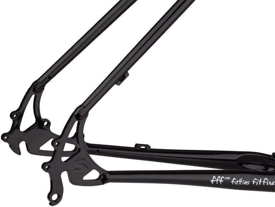 Surly Bridge Club Frameset - 27.5"/700c Steel Black Medium Touring Frame Surly
