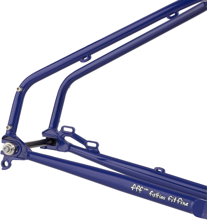 Surly Grappler Frameset - 27.5 Steel Subterranean Homesick Blue Medium Touring Frame Surly