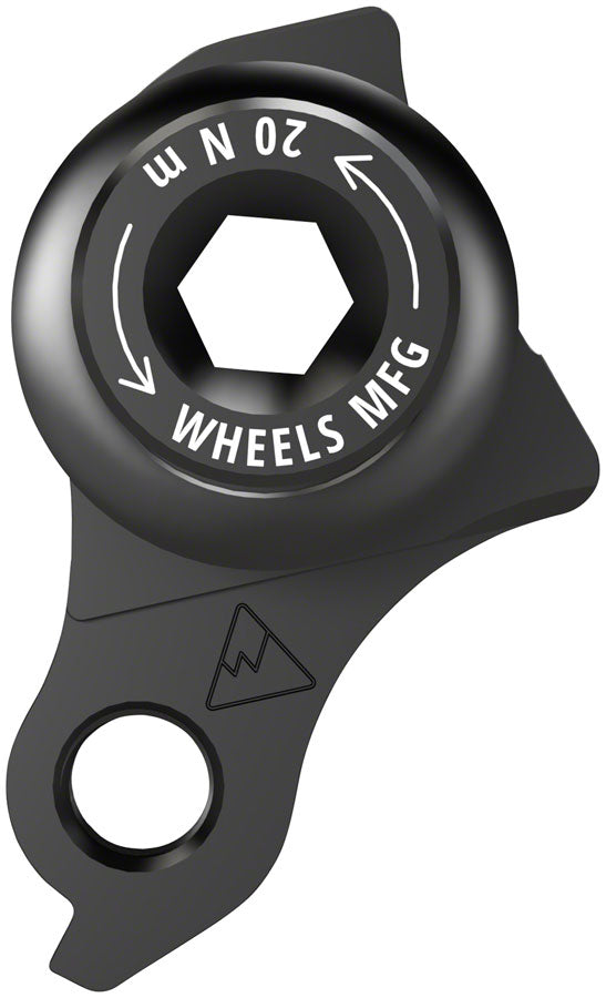 Wheels Manufacturing Universal Derailleur Hanger - 487 For Trek ABP MTB Frames designed to accept SRAM UDH BLK Derailleur Hangers and Hardware Wheels Manufacturing