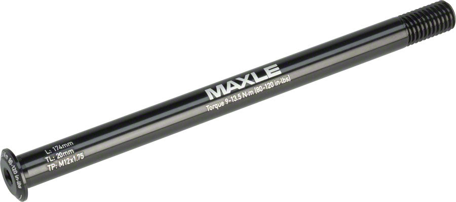 RockShox Maxle Stealth Rear Thru Axle: 12x142 174mm Length Standard Axles & Axle Parts RockShox