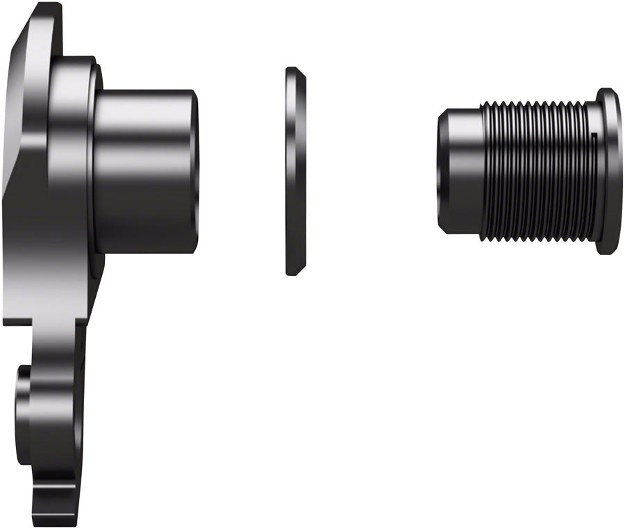 Wheels Manufacturing Universal Derailleur Hanger - 404-02 For Frames designed to accept SRAM UDH BLK Derailleur Hangers and Hardware Wheels Manufacturing