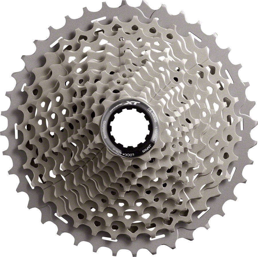 Shimano Deore XT CS-M8000 Cassette - 11 Speed 11-46t Gray Cassettes and Cogs Shimano