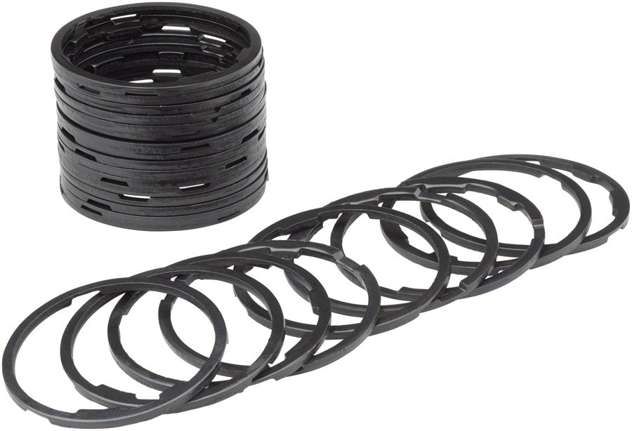 Quality Wheels 11 Speed Freehub Body Conversion Spacer 10 Speed Cassettes Bulk bag of 25 Cassette Spacers and Lockrings Quality Wheels