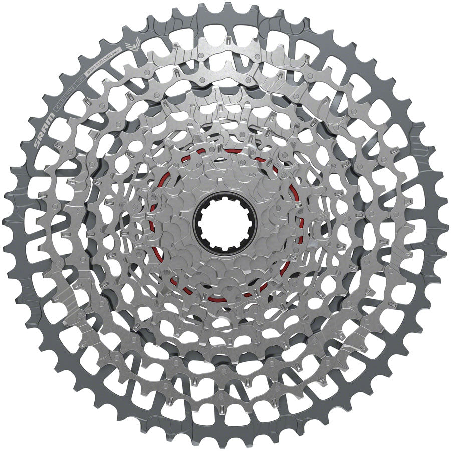 SRAM GX Eagle T-Type XS-1275 Cassette - 12-Speed 10-52t For XD Driver Silver Cassettes and Cogs SRAM