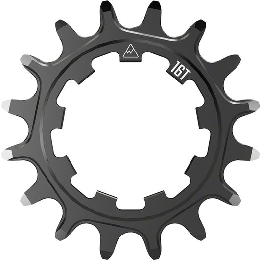 Wheels Manufacturing SOLO-XD Cog - 16t Black Driver and Single Cog Wheels Manufacturing   