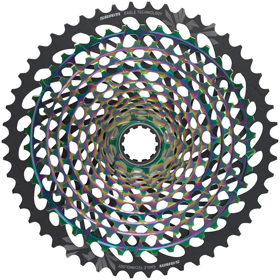 SRAM XX1 Eagle AXS XG-1299 Cassette - 12-Speed 10-50t Rainbow For XD Driver Body Cassettes and Cogs SRAM