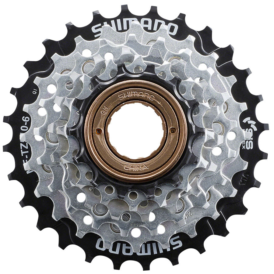Shimano MF-TZ510-6-CP Multi-Speed Freewheel - 6-Speed 14-28t Multi-Speed Freewheel Shimano