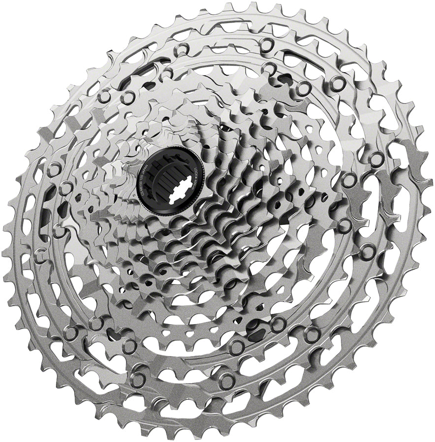 Shimano Deore CS-M6100-12 Cassette - 12-Speed 10-51t Silver For Hyperglide+ Cassettes and Cogs Shimano