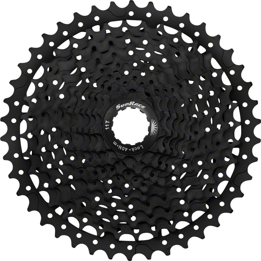 SunRace MS8 Cassette - 11 Speed 11-42t Black Cassettes and Cogs SunRace