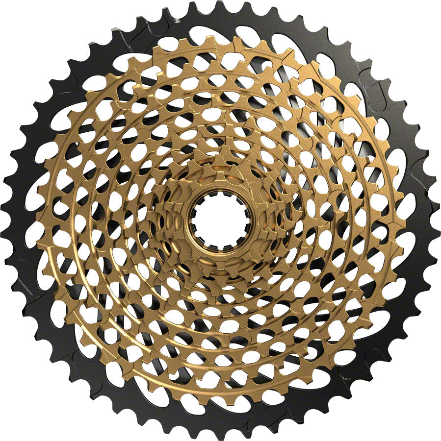 SRAM XX1 Eagle XG-1299 Cassette - 12 Speed 10-50t Gold/BLK For XD Driver Body Cassettes and Cogs SRAM