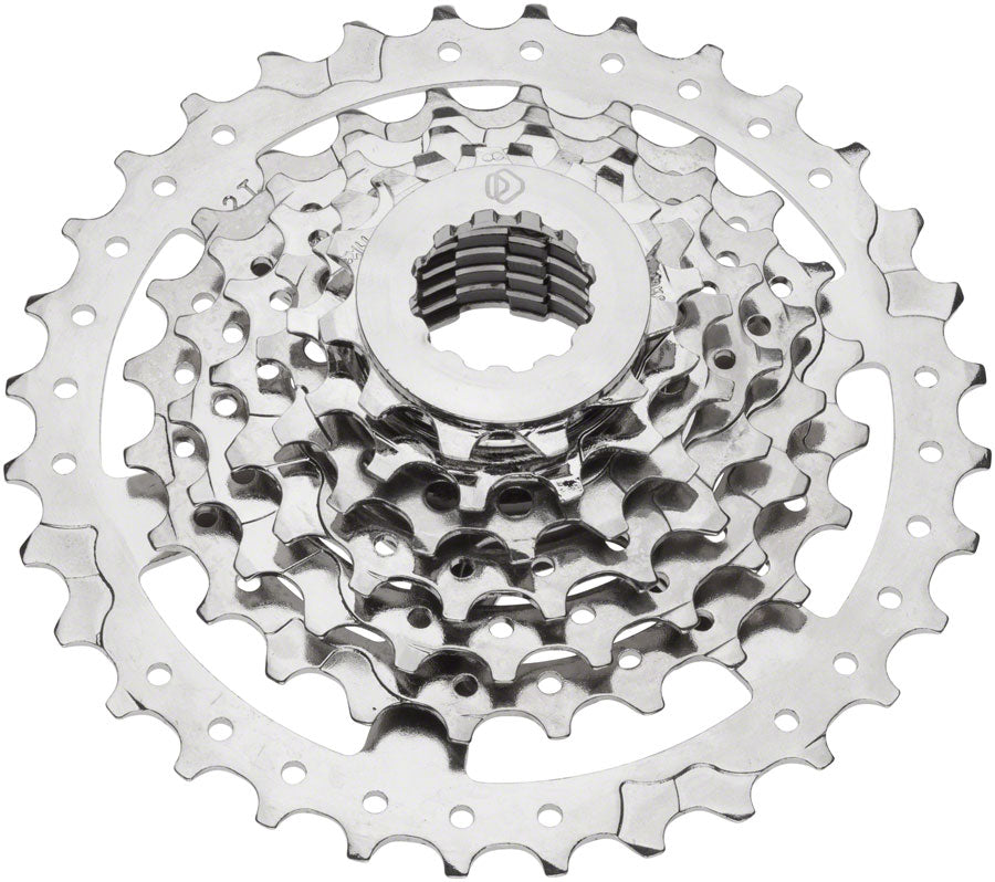 Dimension Cassette - 7 Speed 12-32t Silver Nickel Plated Cassettes and Cogs Dimension