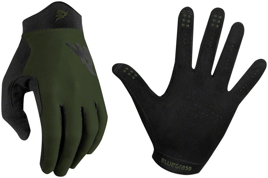 Bluegrass Union Gloves - Green Full Finger Small Gloves and Liners Bluegrass