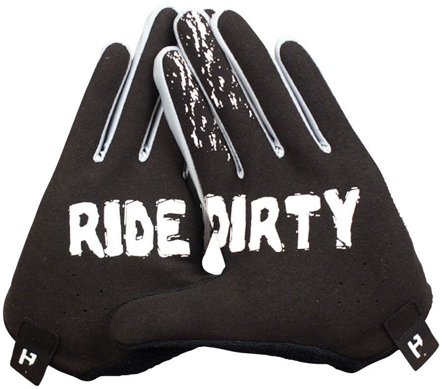 Handup Most Days Glove - Black/White Prizm Full Finger Large Gloves and Liners Handup