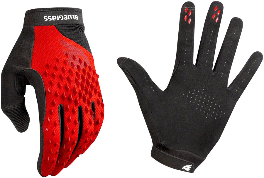 Bluegrass Prizma 3D Gloves - Red Full Finger Small Gloves and Liners Bluegrass